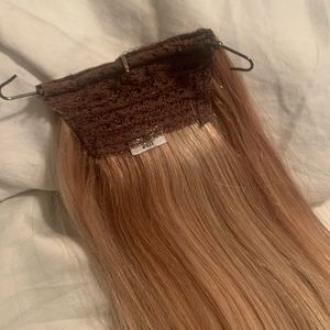 Hidden crown bungee ponytail only worn once